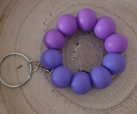 Neon purple Mini keychain